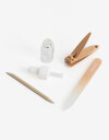 Complementos de Cosmética Herramientas de manicura Mini Set De Manicura Portable - Coral Medio