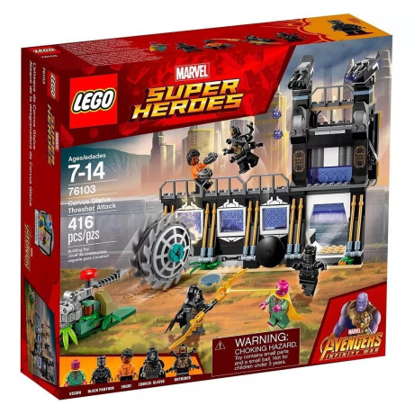 Lego Avengers Corvus Glaive Thresher Attack - 76103 Lego Avengers Corvus Glaive Thresher Attack - 76103
