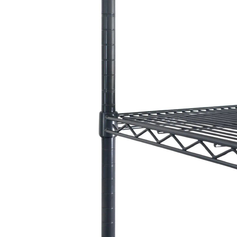 Estanteria de 4 Estantes de Metal 91 x 46 x 180 cm Estanteria de 4 Estantes de Metal 91 x 46 x 180 cm