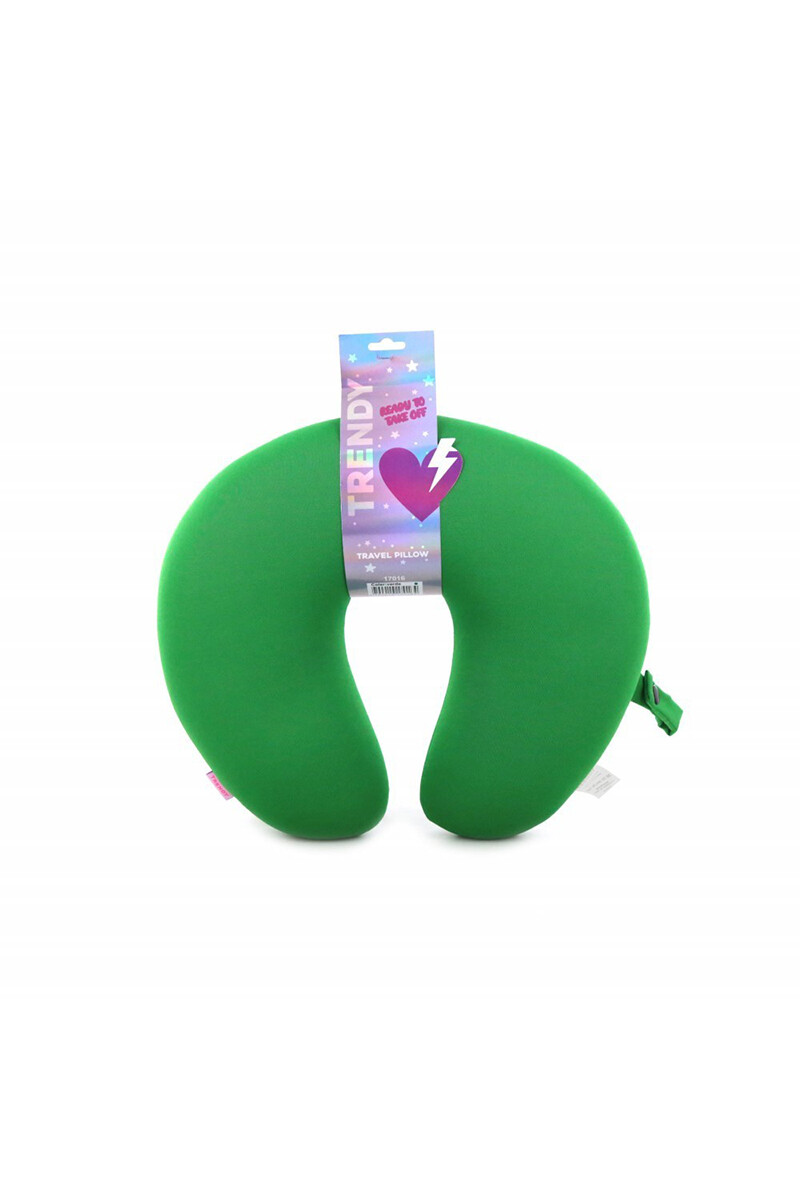 Almohada de viaje Trendy Verde