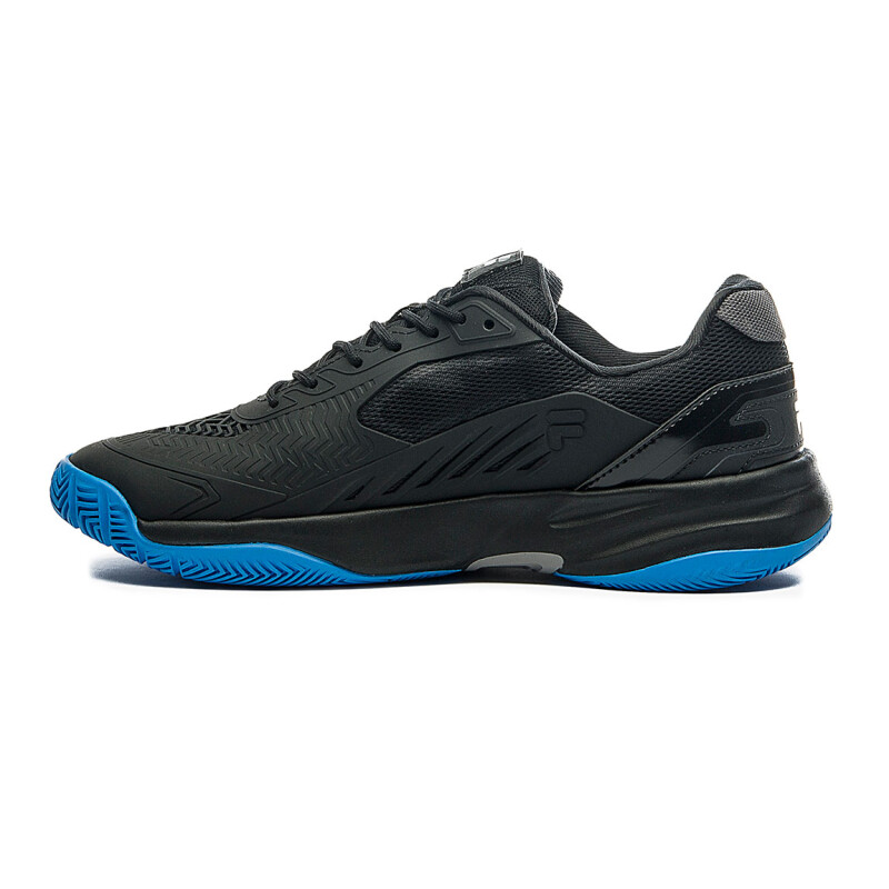 Championes de Tenis Hombre Fila Acer Negro-Azul