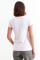 Remera cuello redondo ICONIC 150 BLANCO