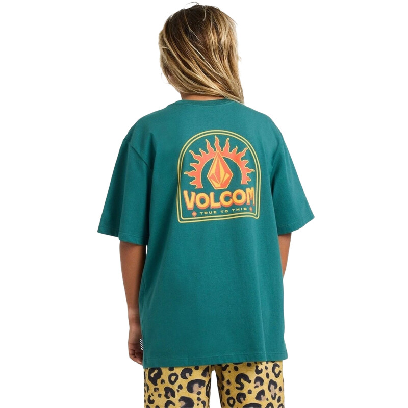 Remera Volcom ABG SOLSTICE BSC SST Niño - Verde Remera Volcom ABG SOLSTICE BSC SST Niño - Verde