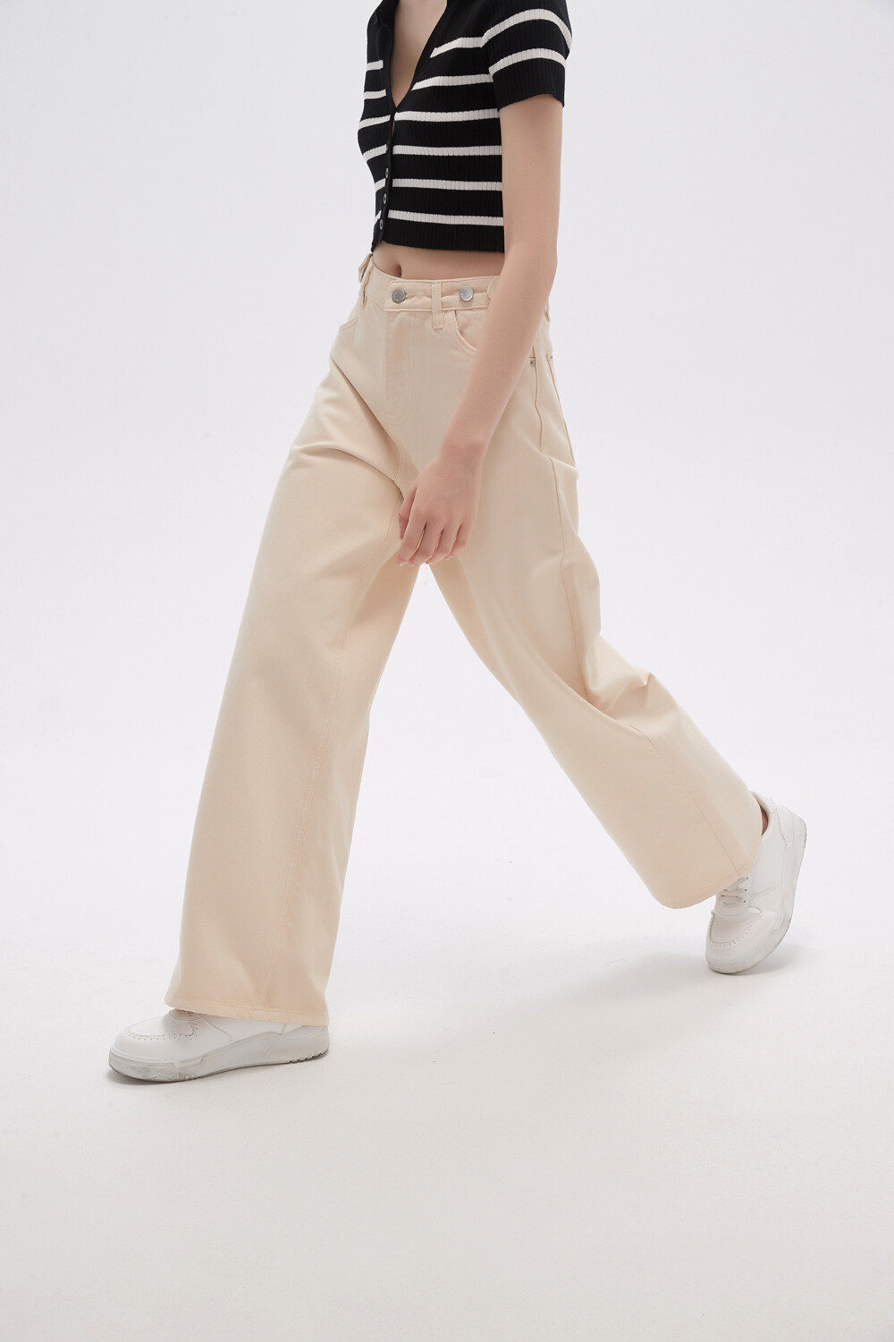 Pantalon Flowa Beige