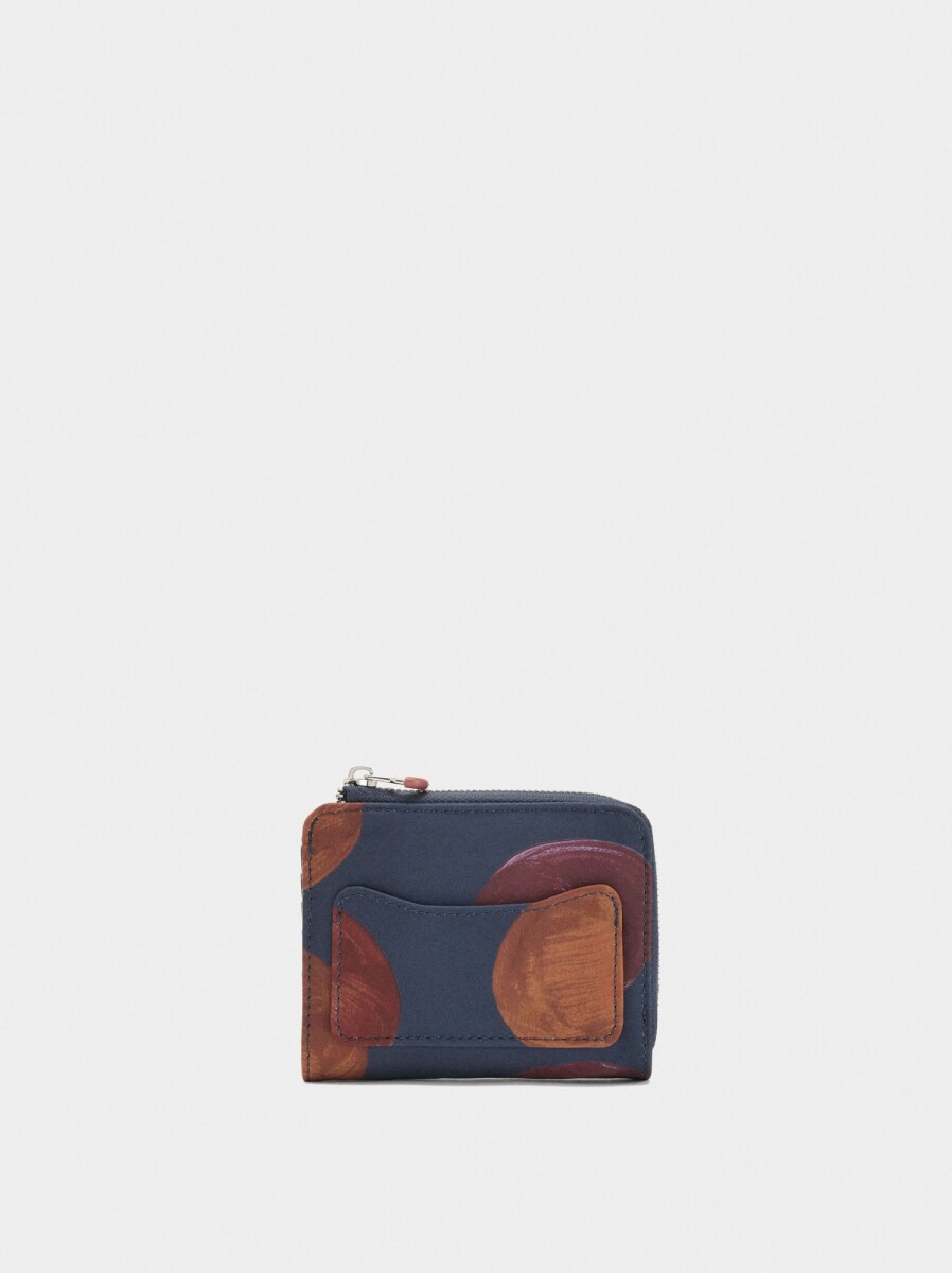 Cartera De Nylon Estampado - multicolor 