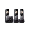 Teléfono Inalámbrico Con 3 Bases Panasonic Con Contestador Teléfono Inalámbrico Con 3 Bases Panasonic Con Contestador