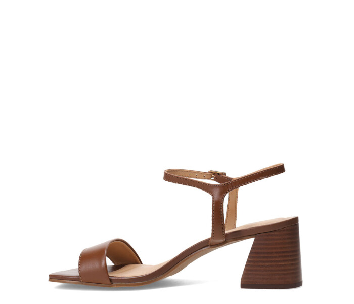 Sandalias de Mujer Bottero Taco Marrón Café