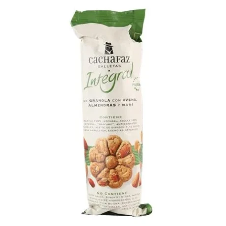 GALLETAS CACHAFAZ INTEGRALES GRANOLA 225G GALLETAS CACHAFAZ INTEGRALES GRANOLA 225G