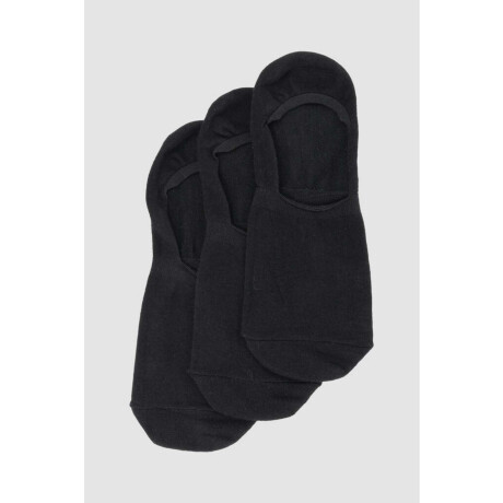 Pack x3 medias invisibles Negro