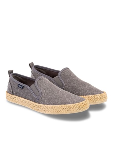 ZAPATILLA DE SUELA DE YUTE Gris
