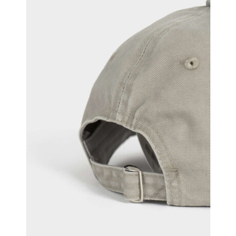 Gorra Bordada Ny Gris Claro