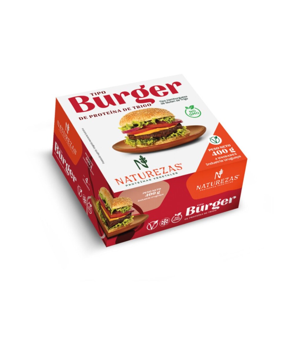 BURGER DE PROTEINA DE TRIGO 400GRS 