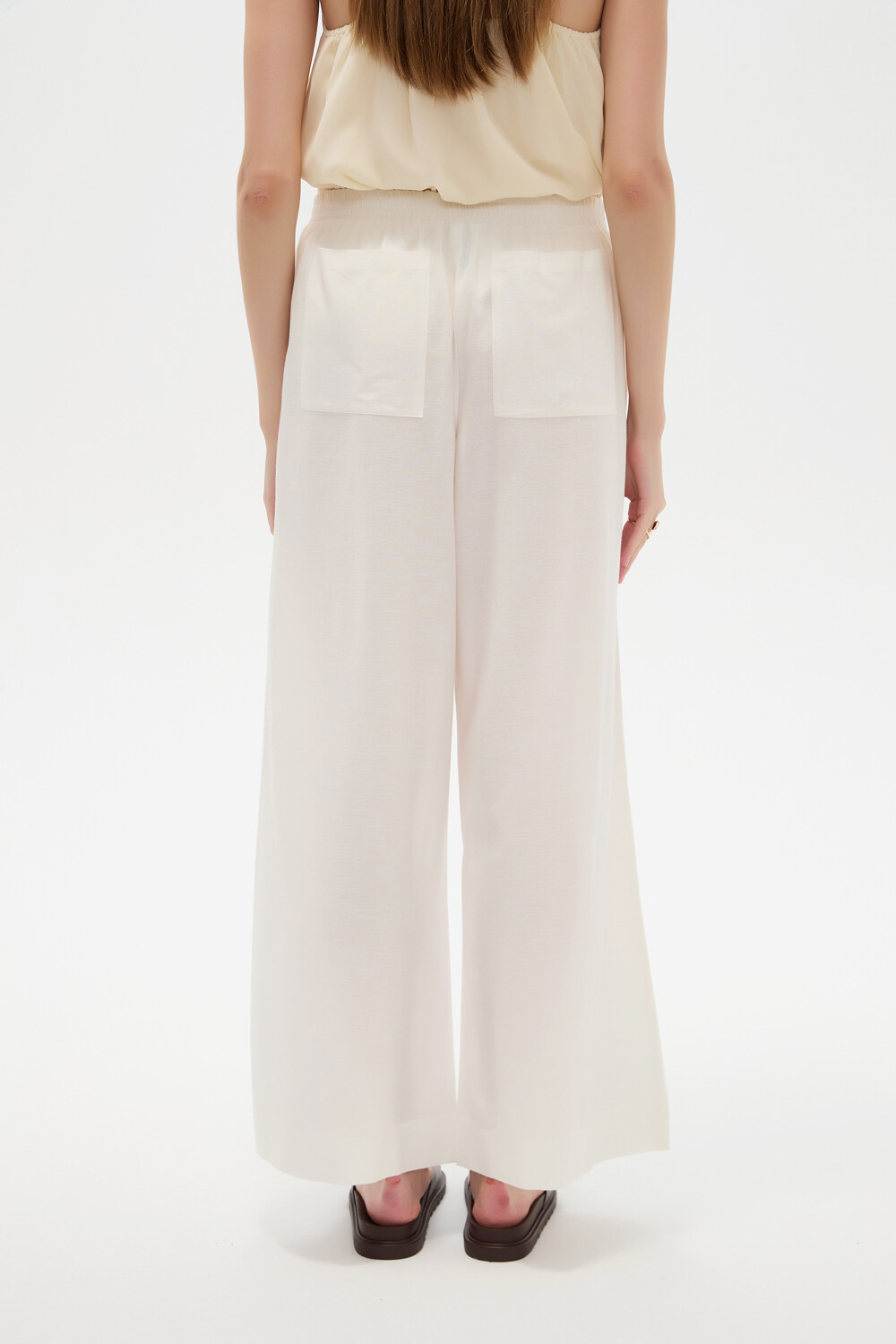 Pantalon Alvori Marfil / Off White
