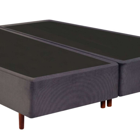 Bases x2 Sommier Queen Mannes Gris