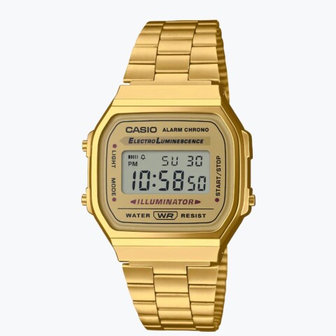 Reloj Casio retro/digital enchapado Reloj Casio retro/digital enchapado