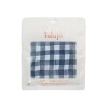 LJ7PAD Cubre Cambiador 100% Algodón - Navy Gingham