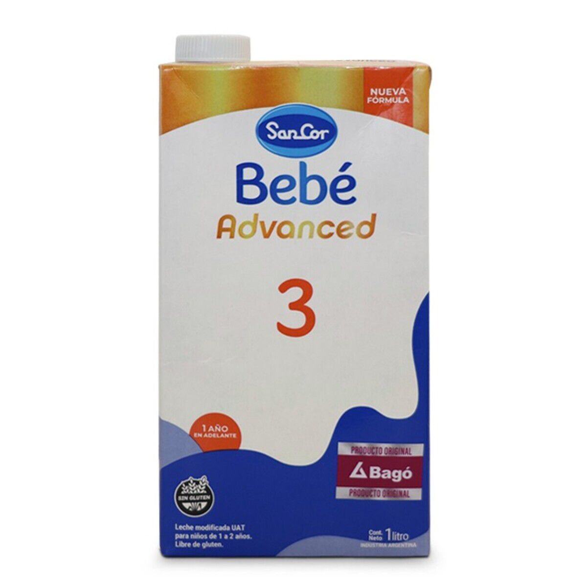 SANCOR BEBE 3 ADVANCE LÍQUIDO X 1000 ML. 