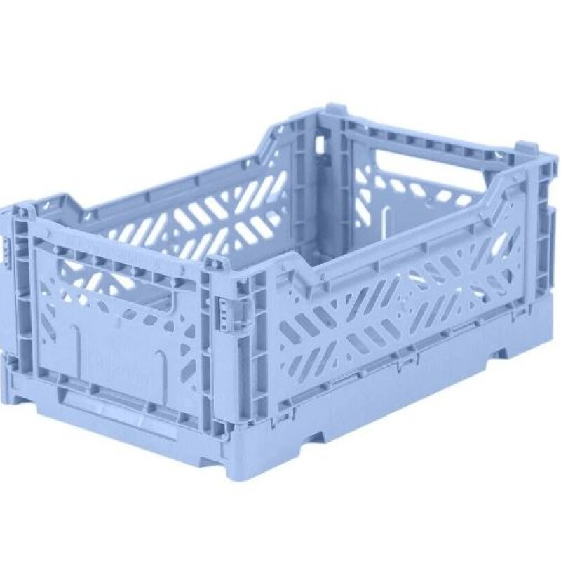 Caja organizadora plegable y apilable Chica Baby Blue