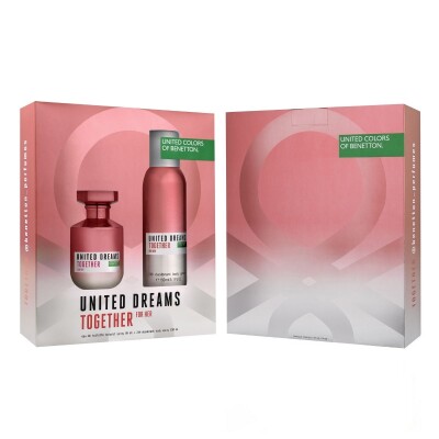 Perfume United Dreams Together EDT 80 ML + Desodorante 150 ML Perfume United Dreams Together EDT 80 ML + Desodorante 150 ML