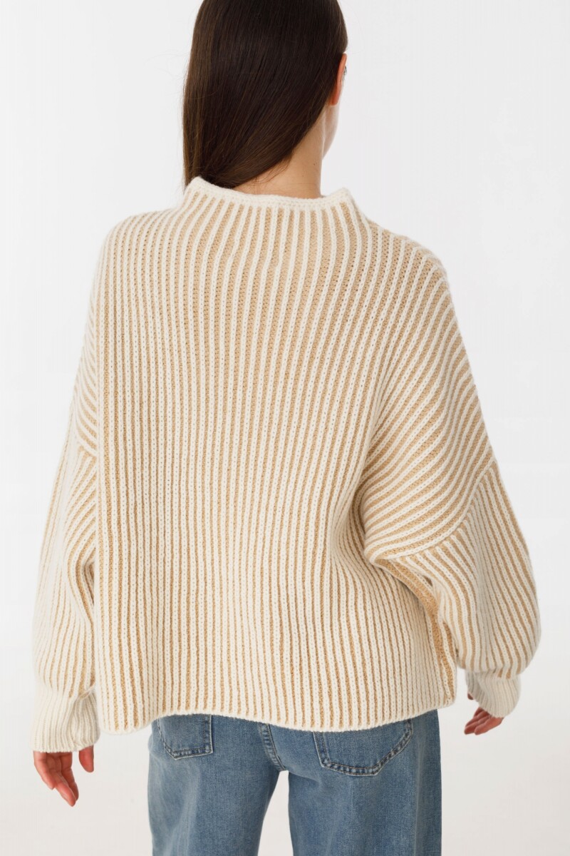 Sweater Tricot Crudo/Beige