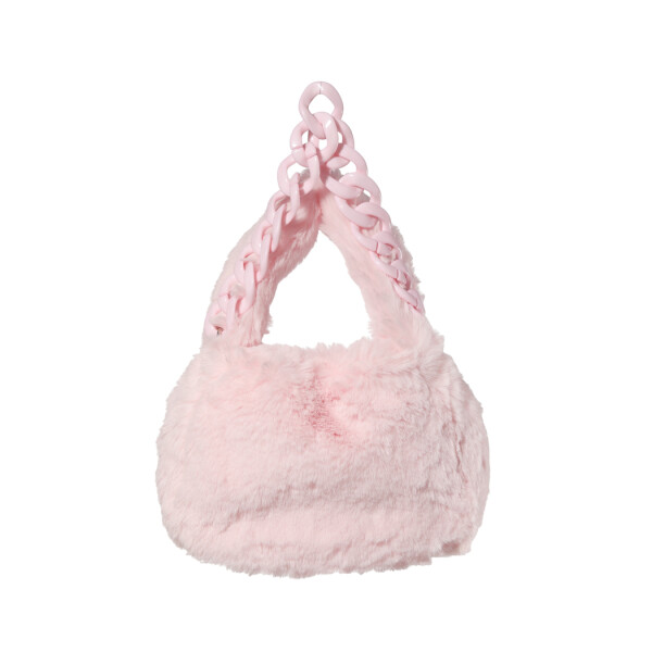 Cartera plush Barbie rosa