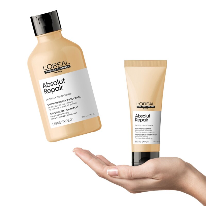 Pack L'Oréal Professionnel Absolut Repair Shampoo Acondicionador Para Reparación Capilar Pack L'Oréal Professionnel Absolut Repair Shampoo Acondicionador Para Reparación Capilar