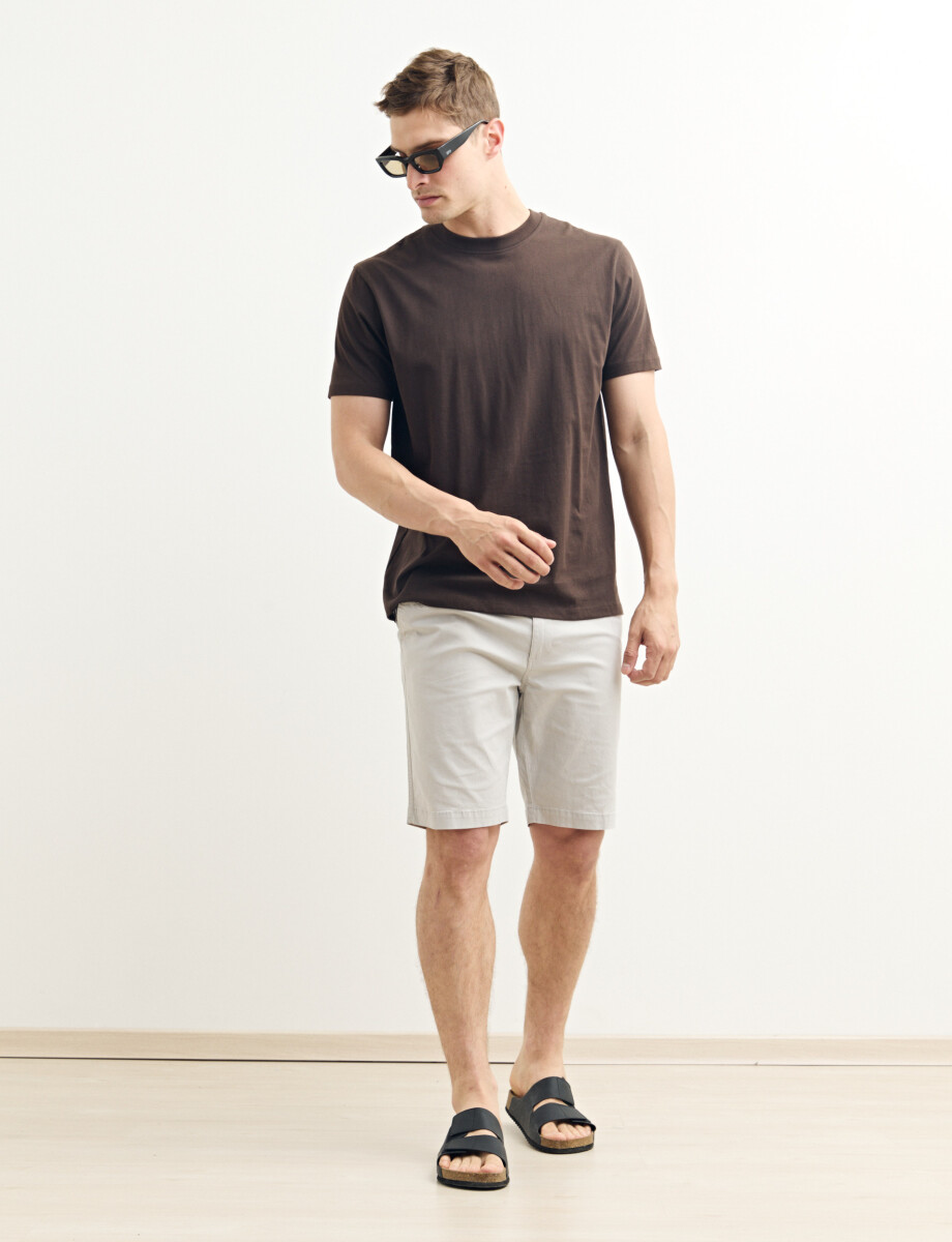 520306 T-SHIRT HARRY Chocolate