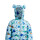 Campera estampada Celeste