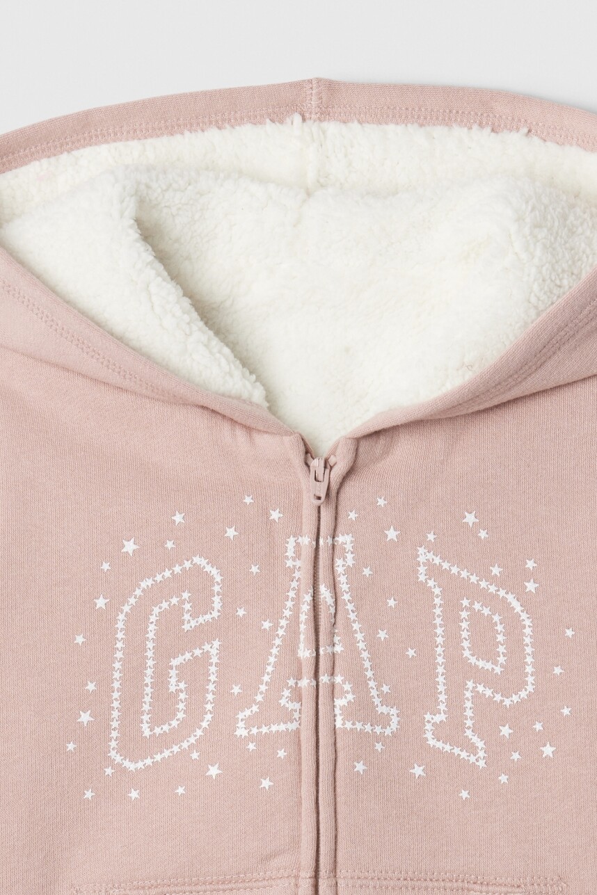 Canguro Con Corderito Logo Gap Toddler Niña Fawn Beige 632