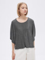 Remera Banjee Gris Oscuro