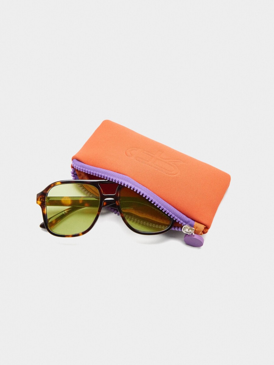 Gafas De Sol Redondas marron