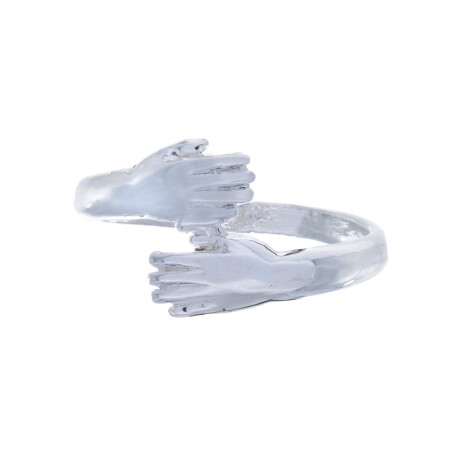 Anillo de plata 925, ABRAZO. Anillo de plata 925, ABRAZO.