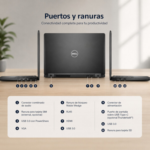 Notebook Dell Latitude 5580 I5 16gb Ram 500gb 15.6" NOTEBOOK RFPL DELL 5580 I5/16/500/15.6