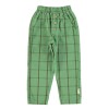 Pantalón a cuadros con bolsillos y elástico Pantalón a cuadros con bolsillos y elástico