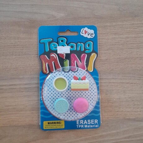 Mini gomas de borrar 4uni Mini gomas de borrar 4uni