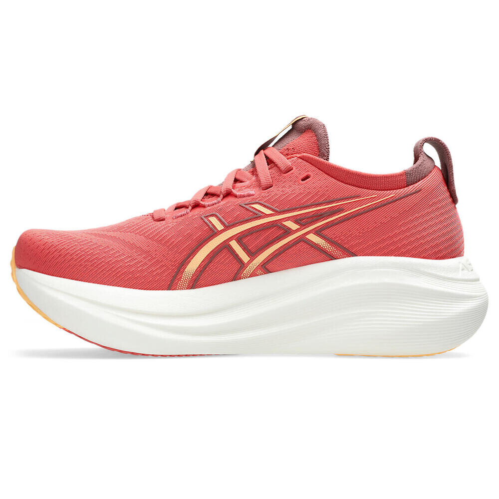 Zapatillas Running GEL-Nimbus 27 Mujer Dark Pink Clay/orange Glow