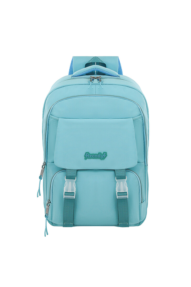 Mochila Trendy - Celeste 