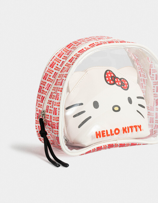 Cinturones Infantiles Licencias Set De Portacosméticos "hello Kitty" - Combinacion Multicolor