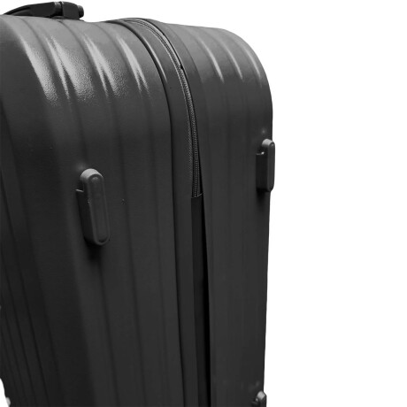 Set X3 Valijas Rígidas Viaje Livianas Carry + 14+ 24 Negro