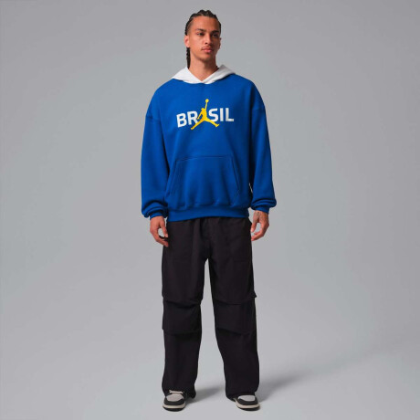 Abrigo Jordan Brooklyn Fleece De Hombre Azul