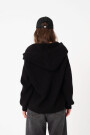 CARDIGAN CON CAPUCHA Negro