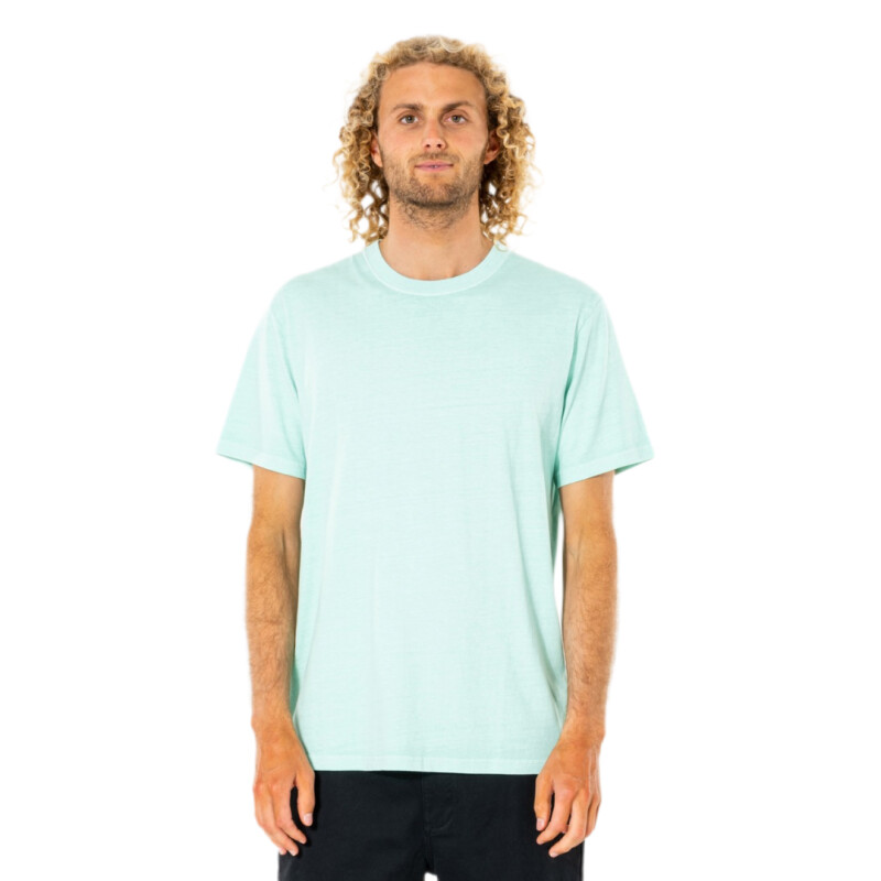 Remera MC Rip Curl PLAIN WASH TEE - Celeste Remera MC Rip Curl PLAIN WASH TEE - Celeste