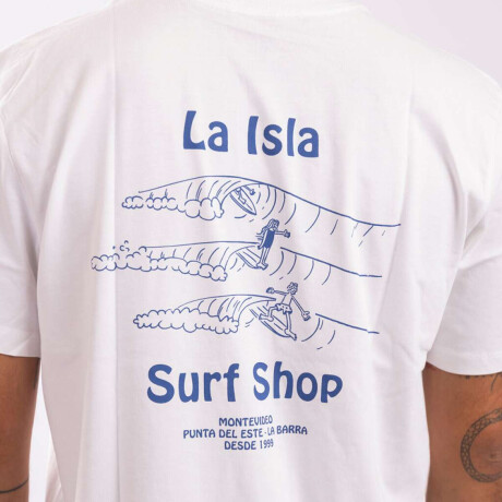 Remera La Isla Swell White