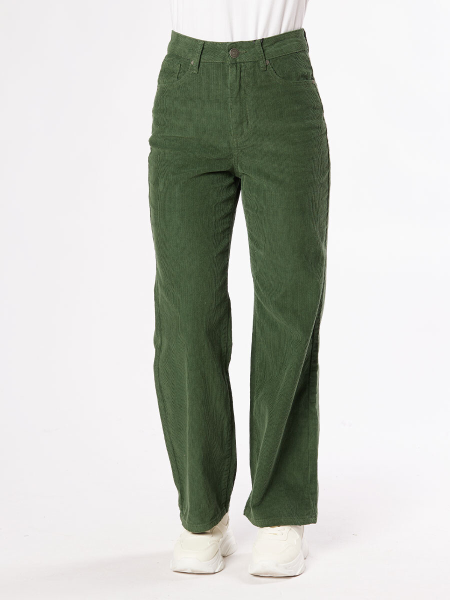 PANTALON GELU RUSTY - Verde Oscuro 