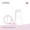 Taburete Tolix Hogar Pub Muebles Blanco