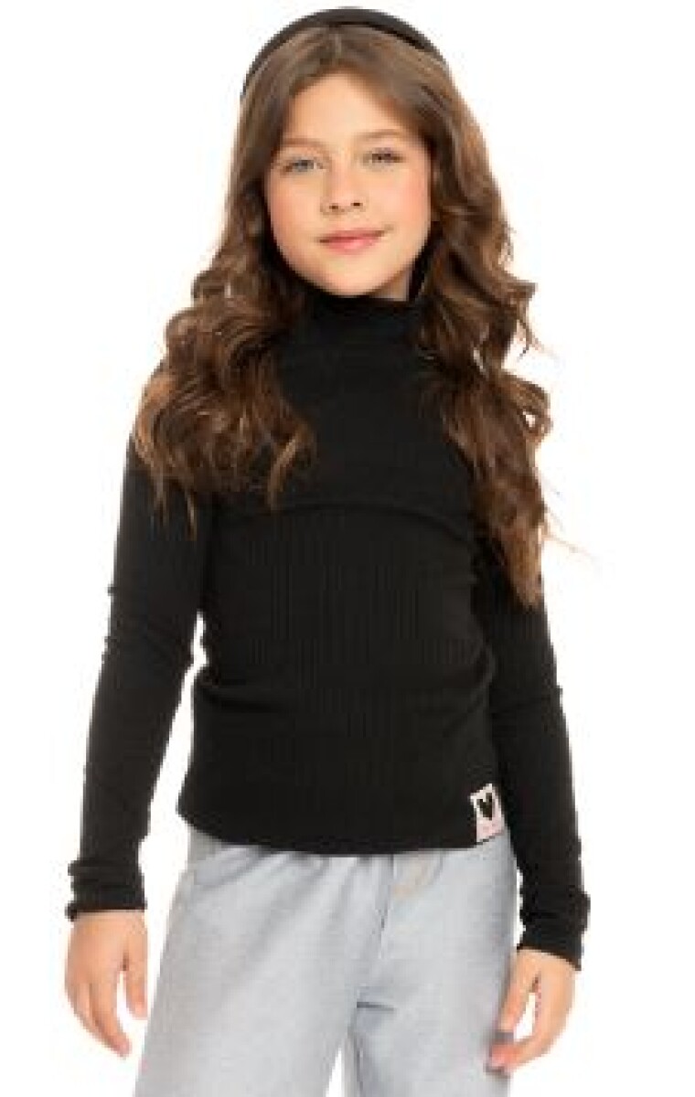 POLERA BYGUS 6995 - NEGRO 