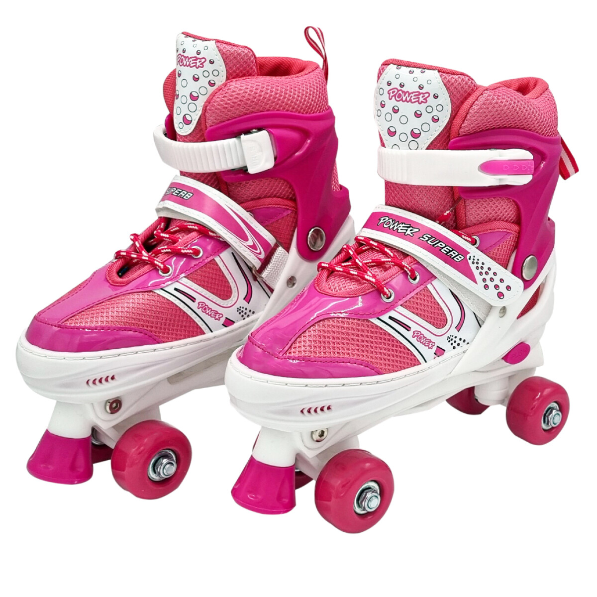 Patin Artistico Semi Profesional Patines Niños Infantil - Variante ROSA TALLE M 