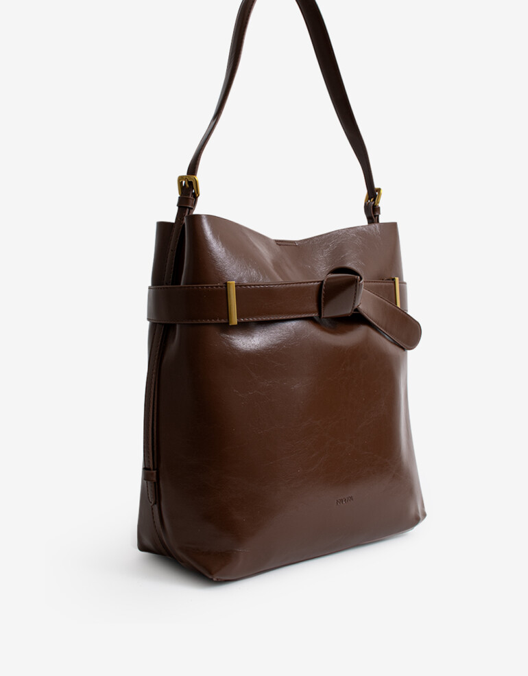 Saca Cartera Saca Con Lazo - Marron Suela