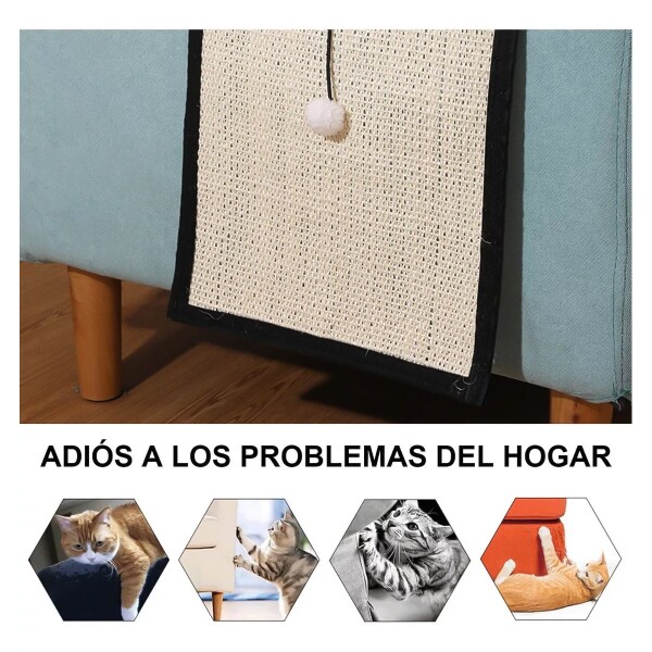 Rascador De Gato Para Proteger Sillón O Sofá Con Velcro Rascador De Gato Para Proteger Sillón O Sofá Con Velcro