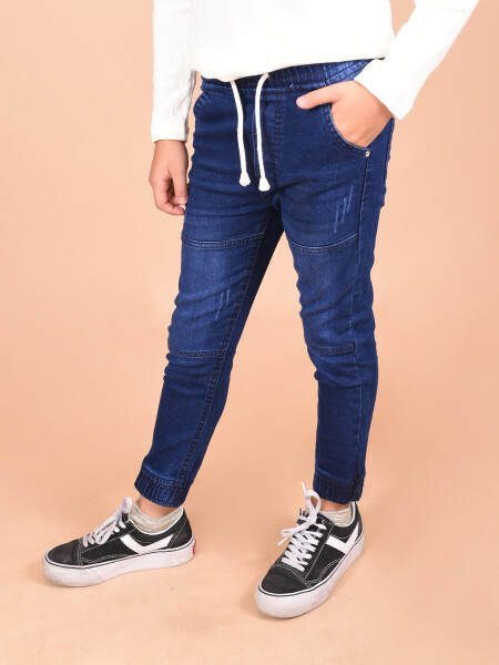 JEAN JOGGER DAMIAN AZUL